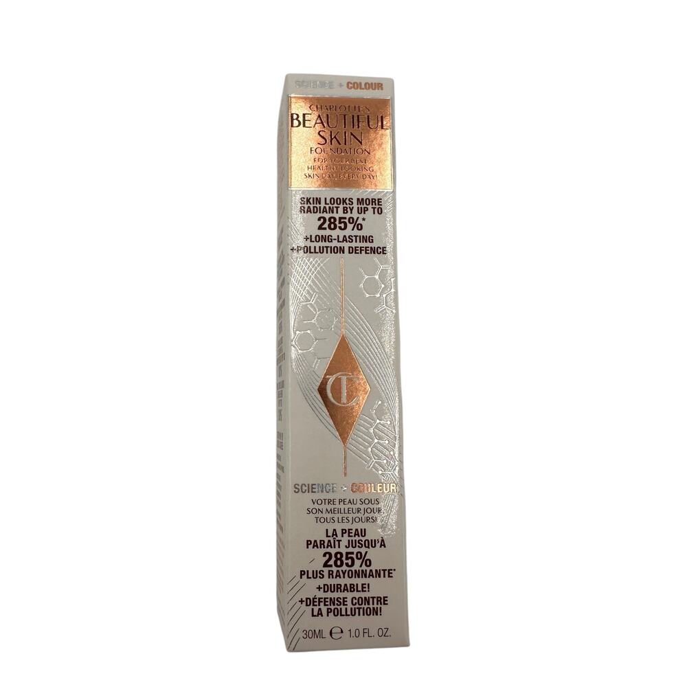 Charlotte Tilbury Beautiful Skin Medium Coverage Liquid Foundation #8 Neutral - Picture 3 of 8